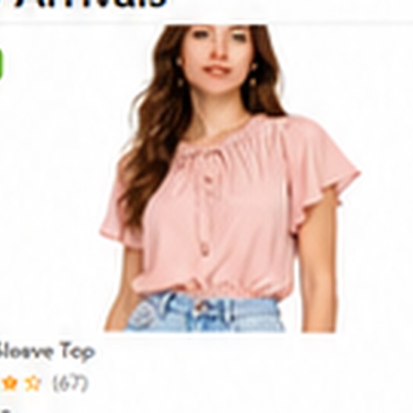 Ruffle Sleeve Top